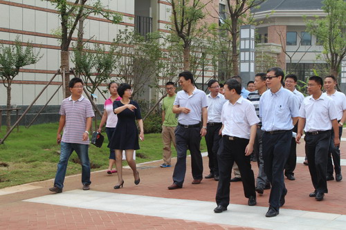 市委常委、副市長(zhǎng)周善武調(diào)研合肥七中新校建設(shè)情況(圖2)