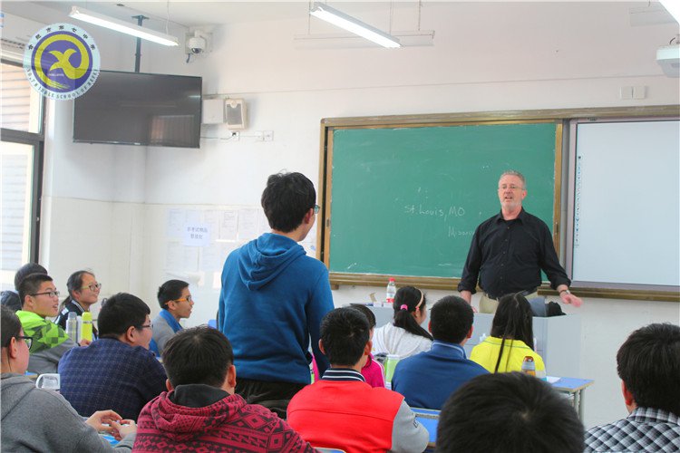 美國John DeLaute校長(zhǎng)來校參觀考察(圖6)