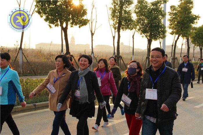 快樂(lè)迎新健身走   文明健康伴我行(圖6)