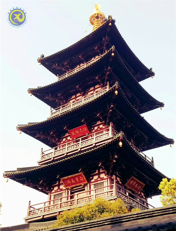 離時(shí)古寺西邊路，莘莘學(xué)子滿目中(圖5)