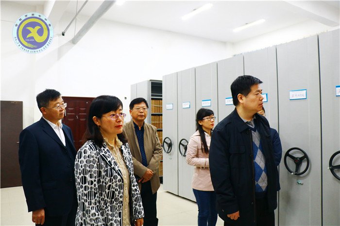  市檔案局、教育局檢查指導(dǎo)學(xué)校檔案工作(圖3)