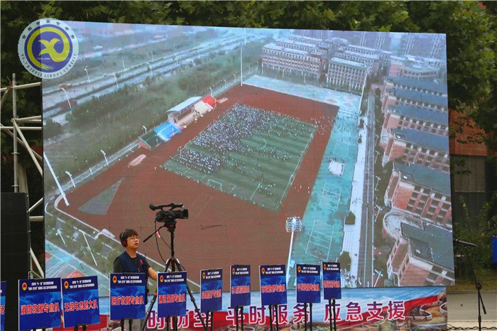 合肥“合盾-2018”人防工程平戰(zhàn)轉換演練在七中舉行(圖36)