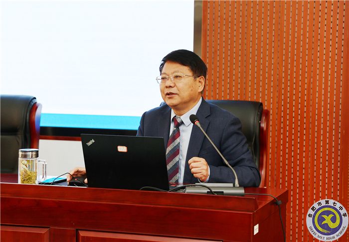 探索“三新”，經(jīng)驗(yàn)共享！大同市校長(zhǎng)研討班蒞臨合肥七中參觀考察(圖4)